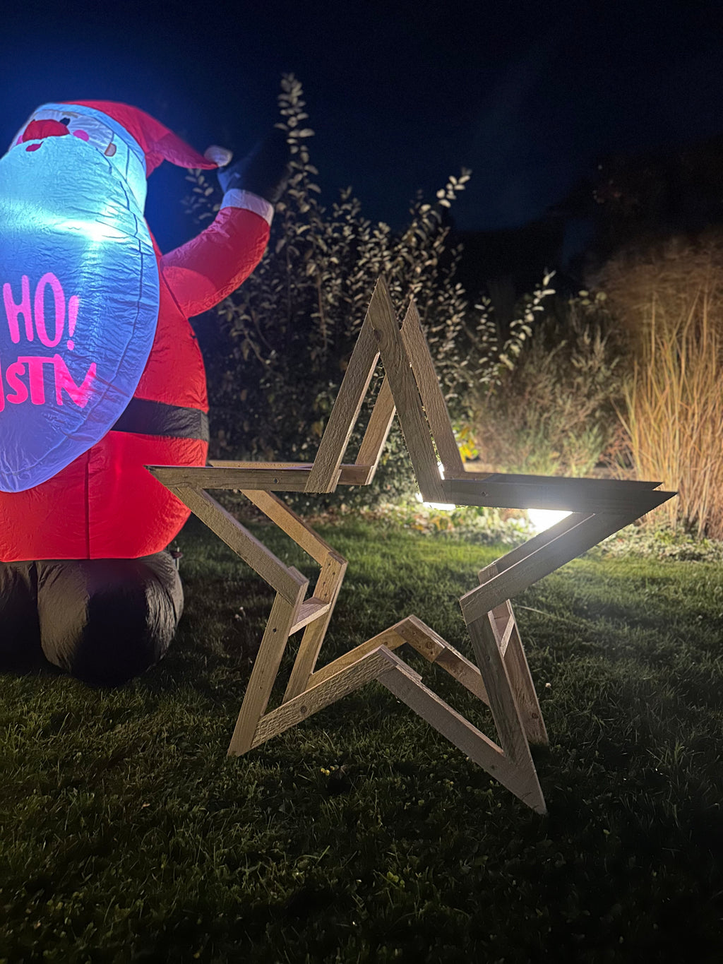 XL - Weihnachtsstern stehend - 1,00 m (ohne Lichterkette)